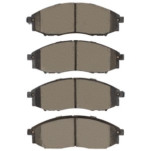 Nissan Frontier Brake Pads - Front - R1 Concepts - Semi Met - `00-`24 Nissan Frontier Brake Pads - Front - R1 Concepts - Semi Met - `00-`24